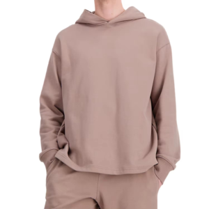 Factory No String Hoodie Sweatshirt for Mens Custom Puff Print Hoodies Drop Shoulder French Terry Hoodies Manufacturer