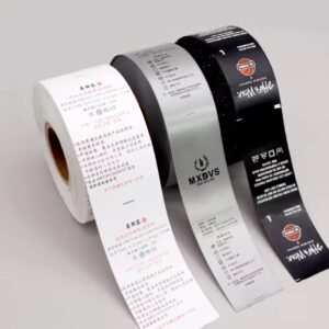 Custom Care Labels for Clothing Brands Clear Text Layout for Garment Care Information and Custom Garment Details